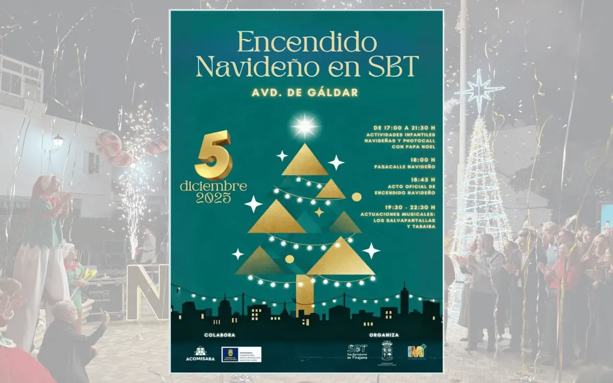 Encendido Navideño Avenida de Gáldar - SBT
